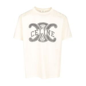 Celine Men Cotton Jersey T-Shirt